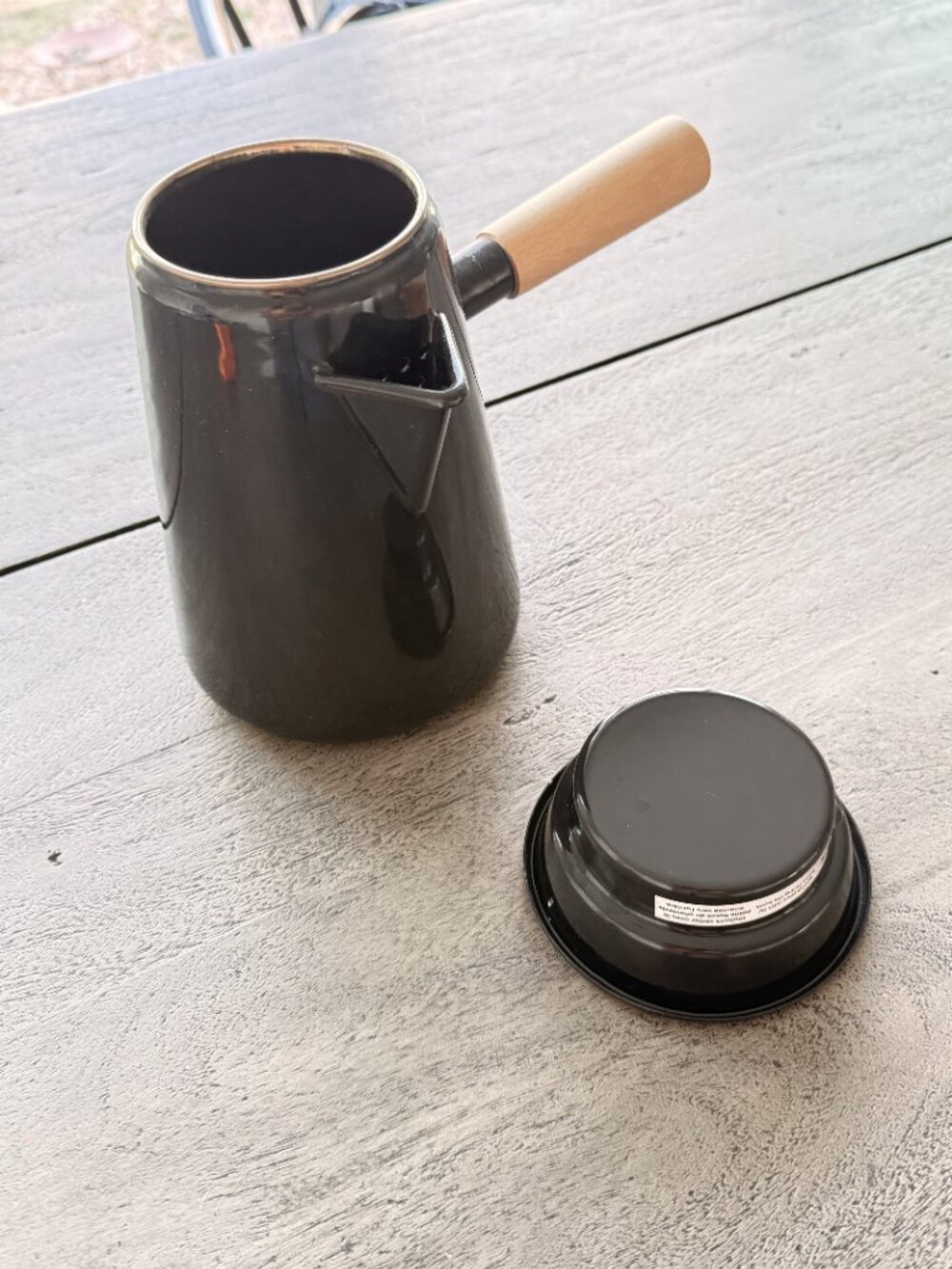 Umbra Shift Cowboy Coffee Maker Pitcher Black Minimalist - Picture 5 of 5